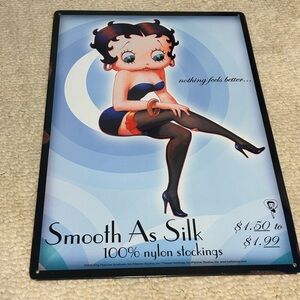 Tin Sign Betty Boop